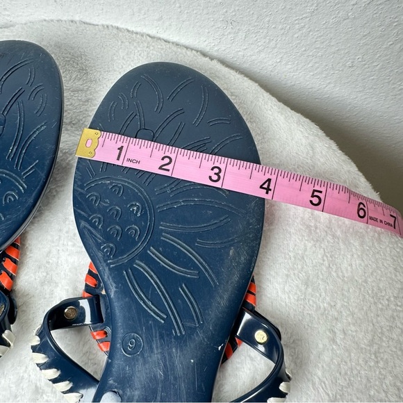 Jack Rogers Georgica Jelly Flip-Flop Thong Sandals - Picture 11 of 11